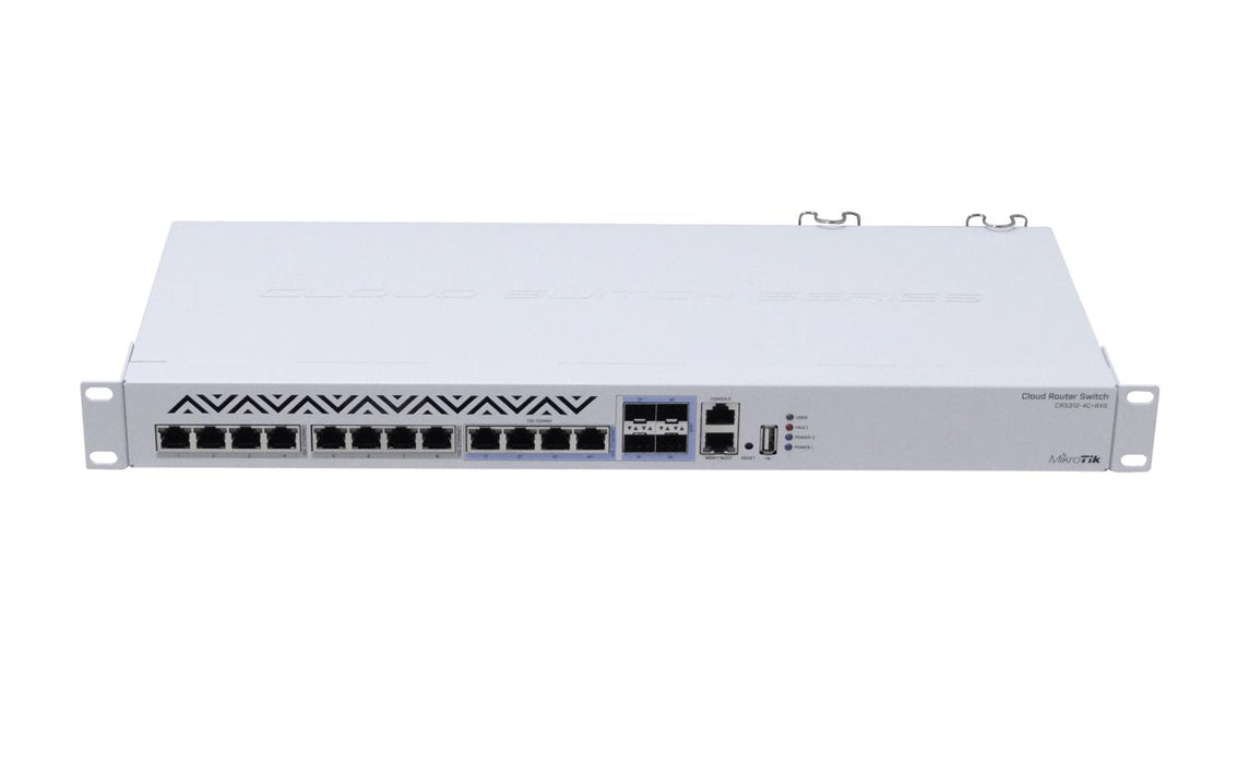 Switch MikroTik CRS312-4C+8XG-RM 10G 4-SFP+ Combo Clickbox