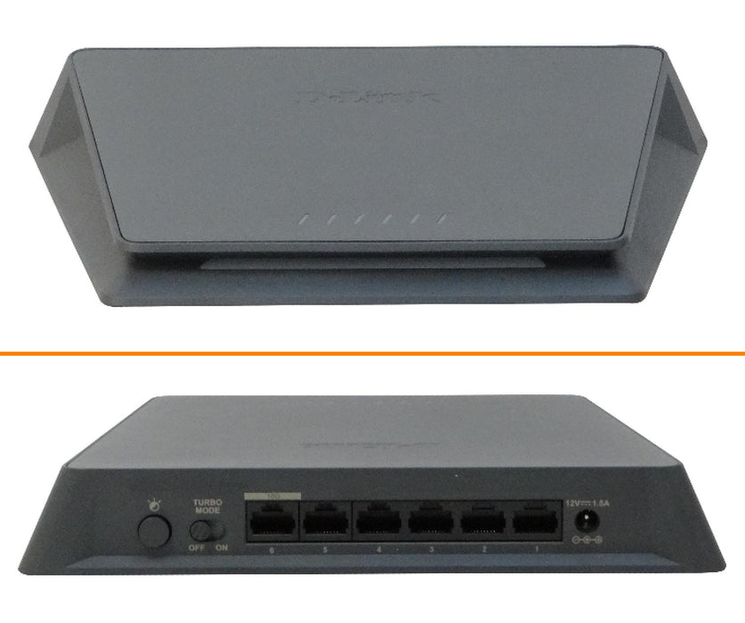 Switch no-administrable D-LINK 5-2500 1-10G con Clickbox