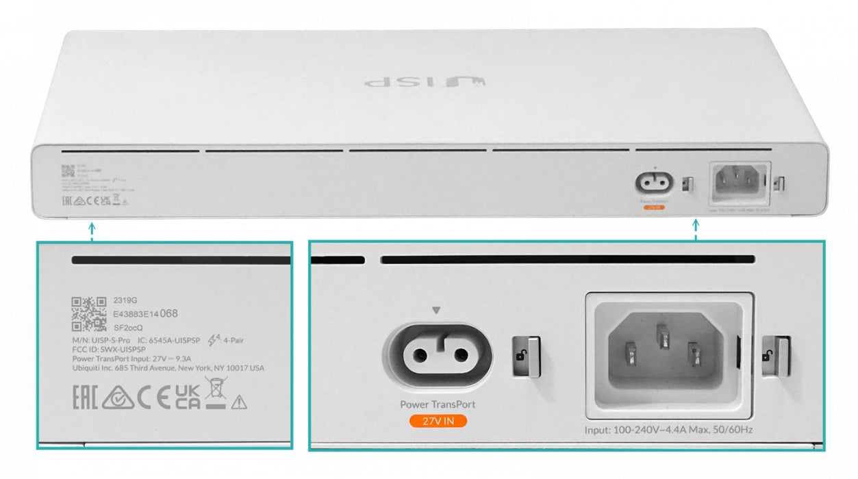 Switch PoE 24 puertos 1000Mbps, 16 PoE pasivos, 4 Clickbox