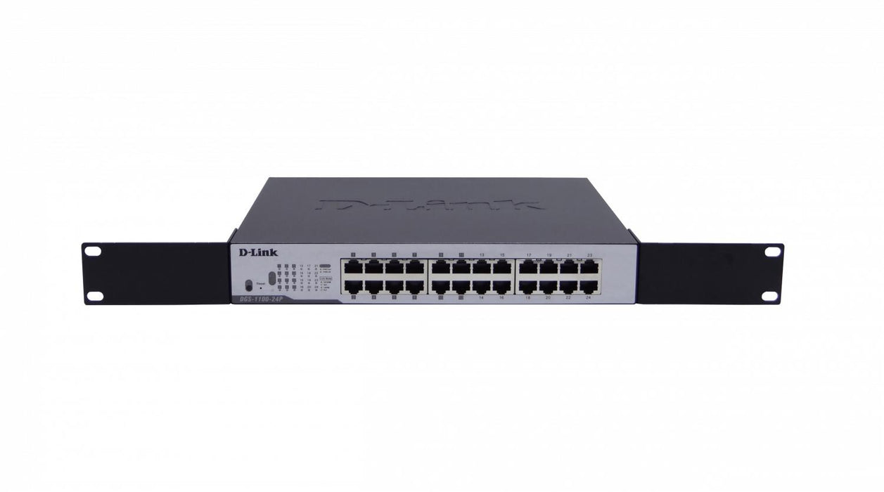 Switch PoE 24 puertos Gigabit con 12 puertos PoE Clickbox