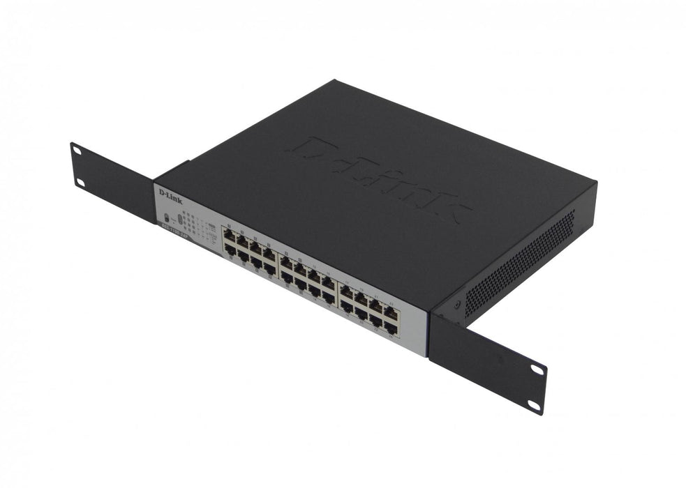 Switch PoE 24 puertos Gigabit con 12 puertos PoE Clickbox