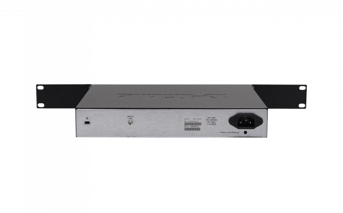 Switch PoE 24 puertos Gigabit con 12 puertos PoE Clickbox
