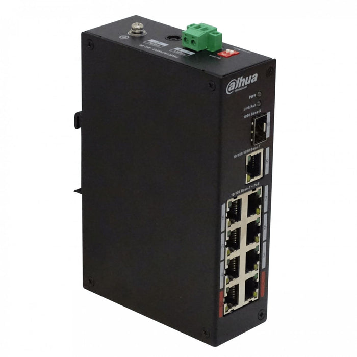 Switch PoE Industrial DAHUA 8-100-PoE 96W 1-1000 Clickbox