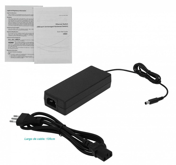 Switch PoE Industrial DAHUA 8-100-PoE 96W 1-1000 Clickbox