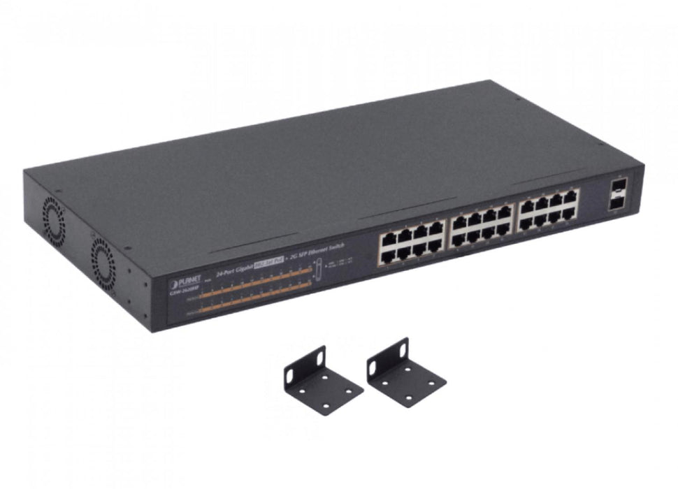 Switch PoE Planet 23-1000-PoE48+af/at 220W-total Clickbox