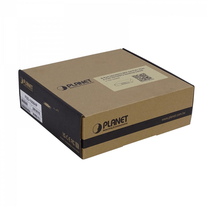 Switch PoE PLANET 8-Puertos 120W Clickbox
