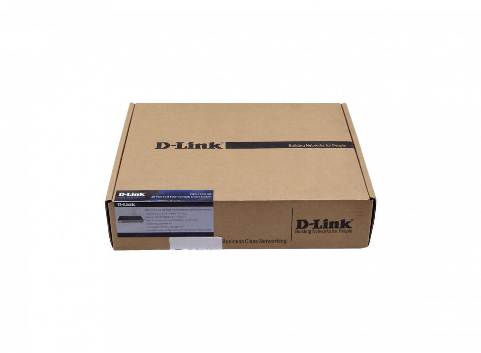 Switch Rack 28 Puertos Smart D-LINK 24-100 2-1000 Clickbox