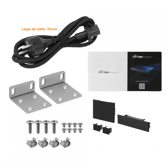 Switch UBIQUITI 24-10G 2-SFP28-25G con UniFi Clickbox