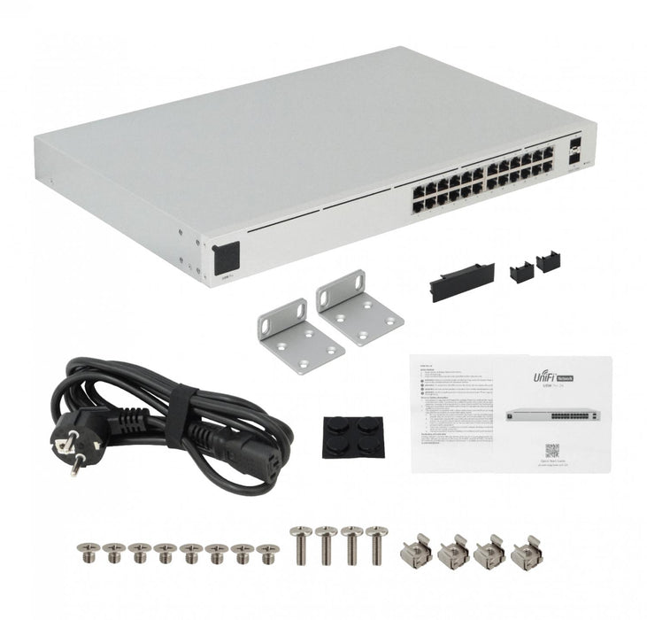 Switch Unifi 24 Puertos 1G/10G con 2 SFP+ 10G Clickbox