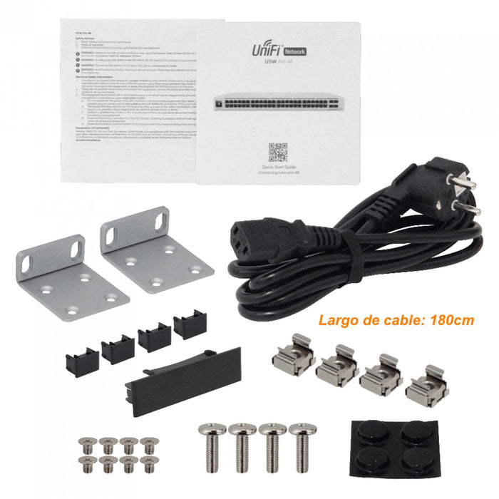 Switch Unifi 48 Puertos 4 SFP+ 10G USP Clickbox