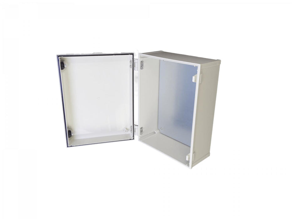 Tablero Estanco Plastico Gris 400x300x180mm IP66 Clickbox