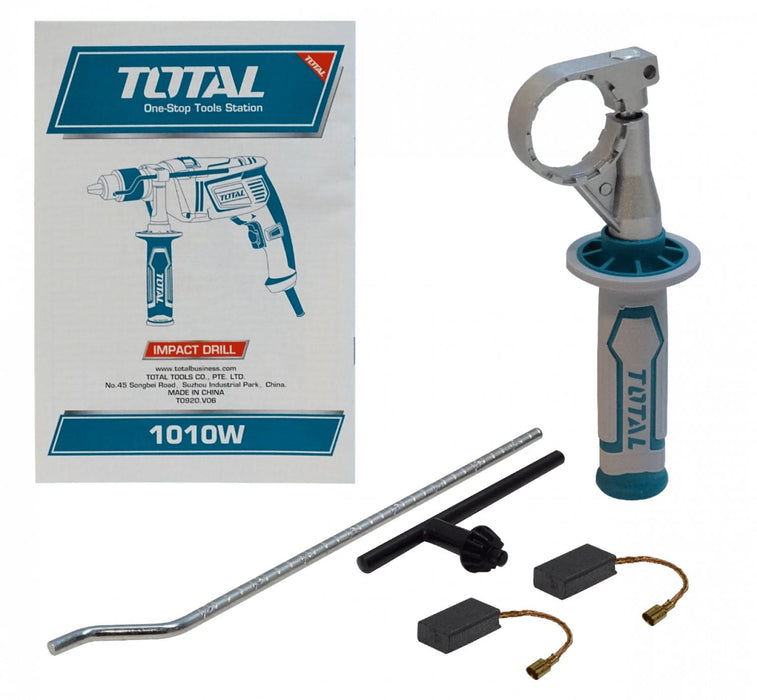 Taladro de Impacto Industrial TOTAL 1010W 240VAC Clickbox