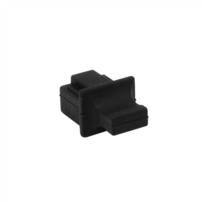 Tapa Keystone RJ45 Negra 10 unidades Clickbox