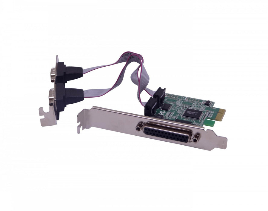 Tarjeta de expansión PCIe-x1 con 2 puertos serie Clickbox