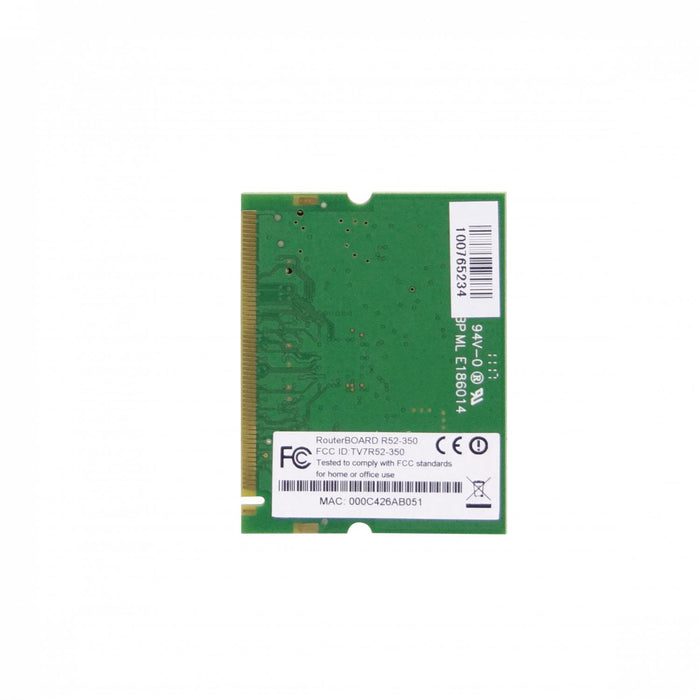 Tarjeta inalámbrica Mikrotik 2-U.FL 25dBm Clickbox