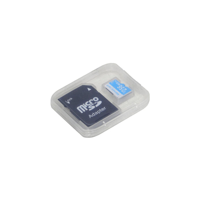 Tarjeta de memoria MicroSD Clase 6 256MB con Clickbox
