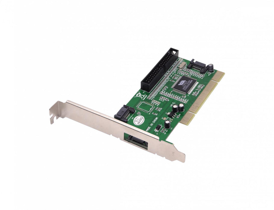 Tarjeta PCI con 3 puertos SATA1.0 de 150mbps y 1 Clickbox
