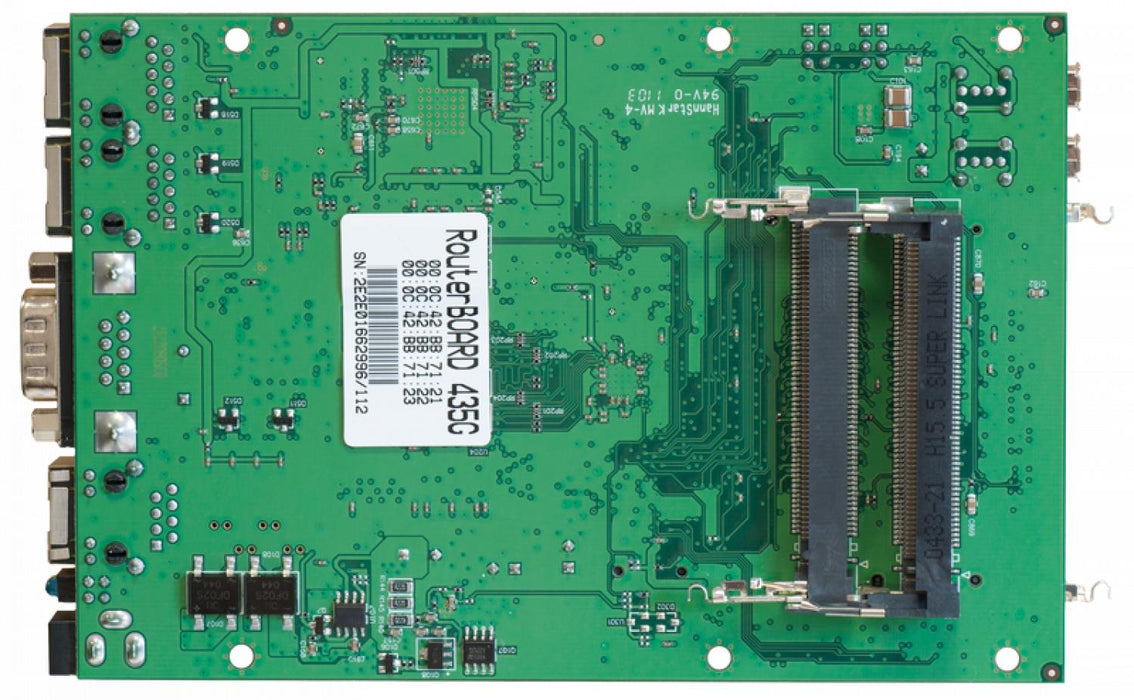 Tarjeta RB435G con 256MB de RAM y CPU de Clickbox