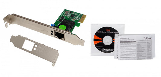 Tarjeta de Red Gigabit PCI Express x1 D-LINK Clickbox