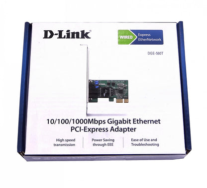Tarjeta de Red Gigabit PCI Express x1 D-LINK Clickbox