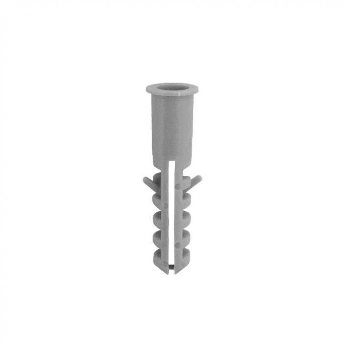Tarugo plástico PE gris 10x44mm, 100 Clickbox