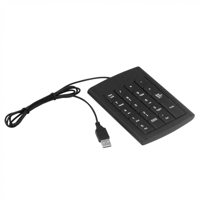 Teclado Numérico USB-AM 19 Teclas 140x100x15mm Clickbox