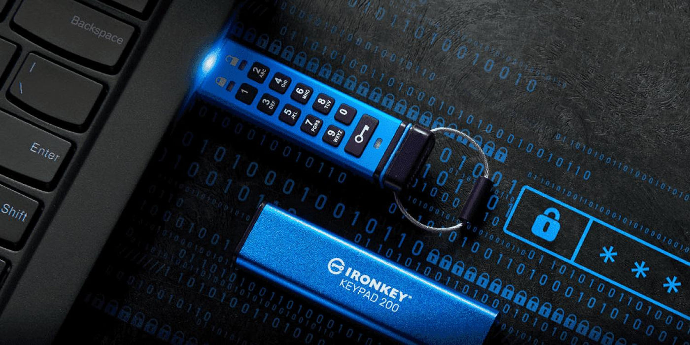 Teclado USB-AM Encriptado IronKey Clickbox