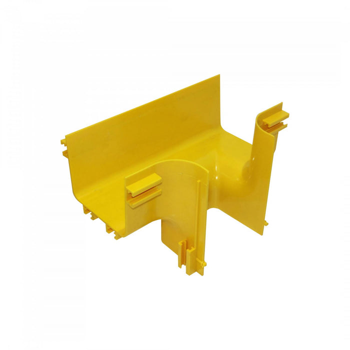 Tee Vertical 120x100mm Amarilla PC+ABS Clickbox