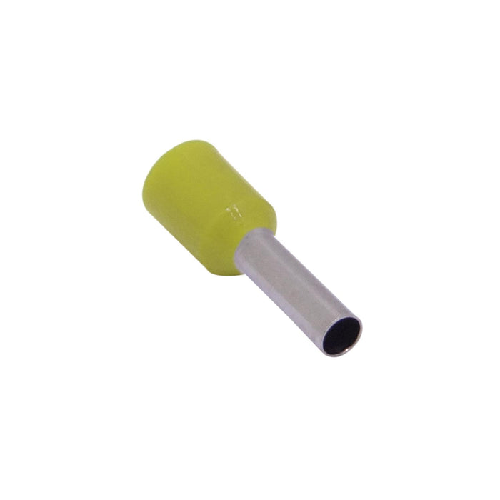 Terminal aislado amarillo 2,5mm2 AWG14 para Clickbox