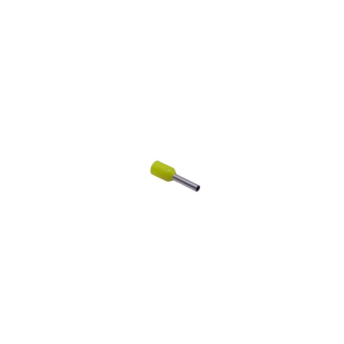 Terminal aislado crimp amarillo AWG18 100 Clickbox