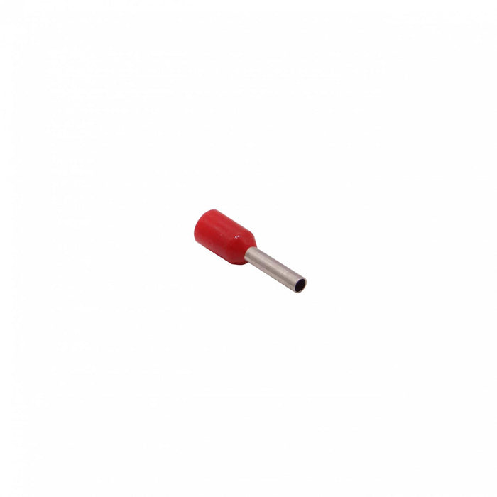 Terminal Aislado Crimpeable 100-unid AWG18 Rojo Clickbox