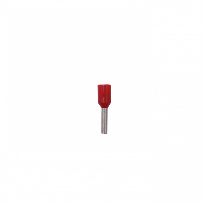 Terminal Aislado Crimpeable 100-unid AWG18 Rojo Clickbox