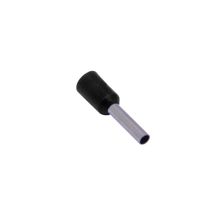 Terminal aislado negro AWG16 para ferrules 100 Clickbox