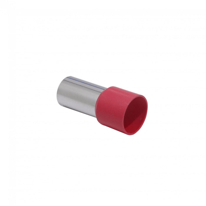 Terminal aislado rojo AWG411, 10 Clickbox