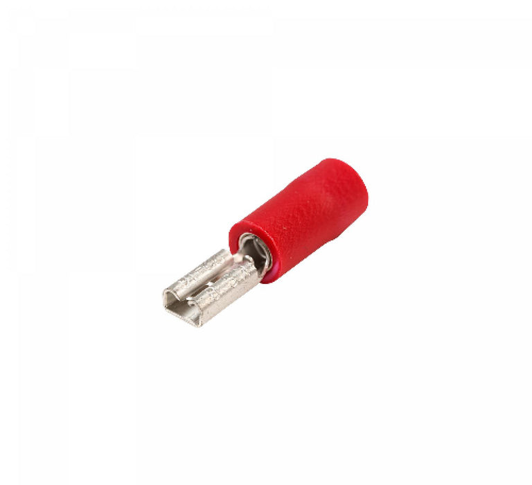 Terminal Faston Hembra Rojo 2,8x0,8mm Clickbox