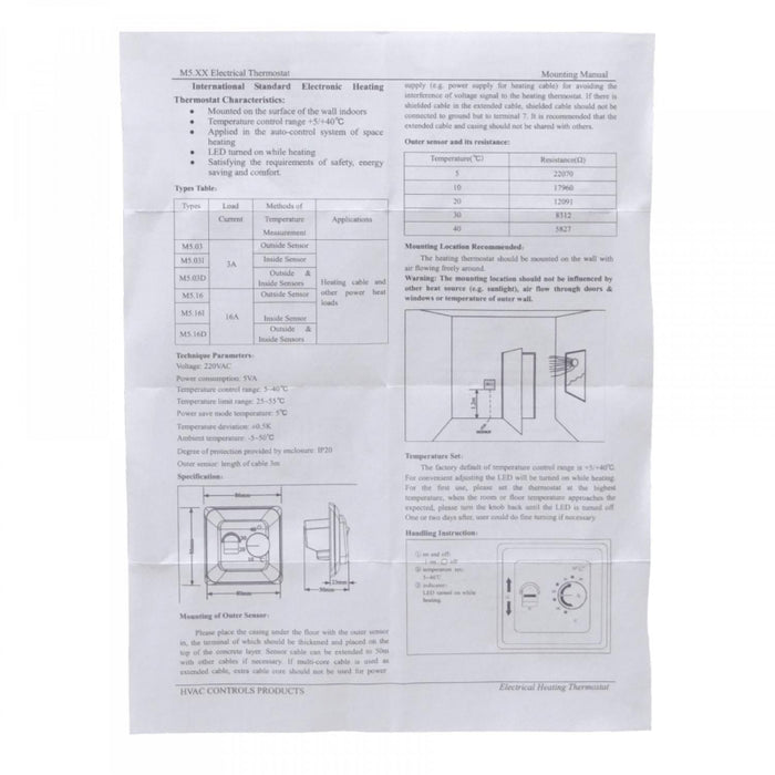 Termostato mecánico para control de temperatura Clickbox