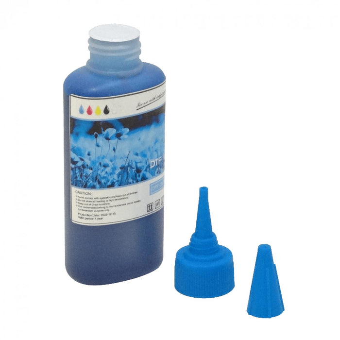 Tinta Cyan 100ml para Estampado Textil Clickbox