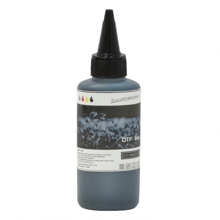 Tinta Textil Negra 100ml DTF para Estampado en Clickbox
