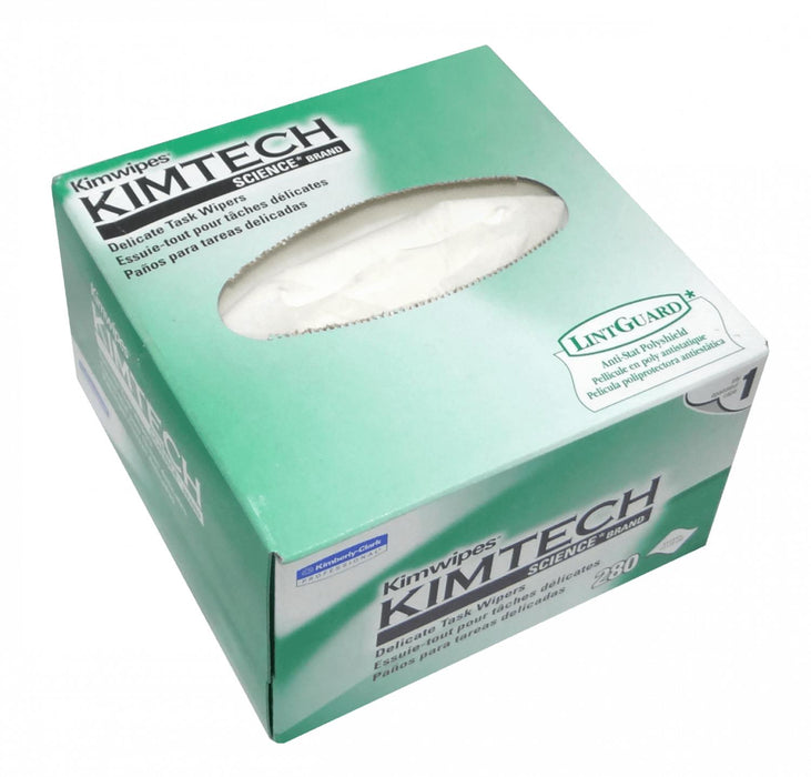 Toallitas KIMWIPES para limpieza de fibra Clickbox