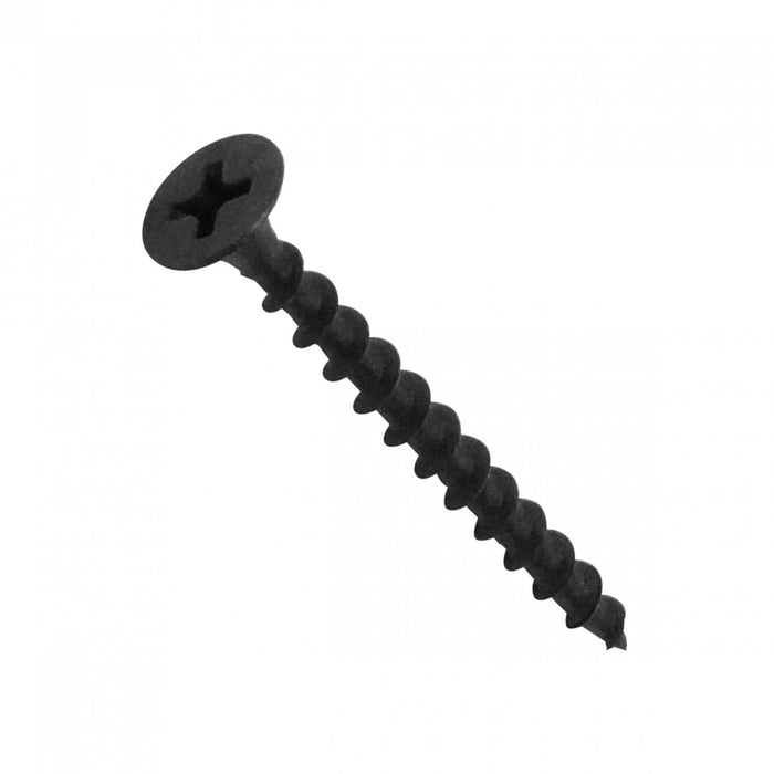 Tornillo de Cruz Negro 6x1 1/2 Largo-39mm Clickbox