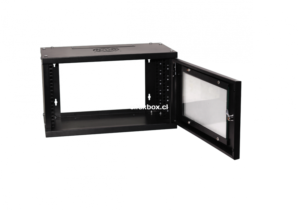 Gabinete Rack Pared Desarmado 6U 19 Pulgadas 30cm Clickbox