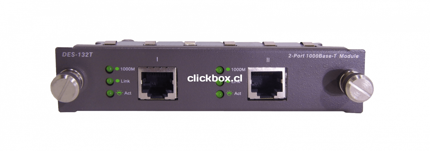 Módulo de red Gigabit Ethernet 1000Mbps Clickbox