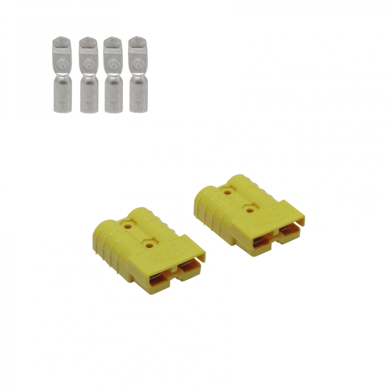 50a 6mm 2-un Amarillo Anderson Sb50 Enchufe Terminal Conecto