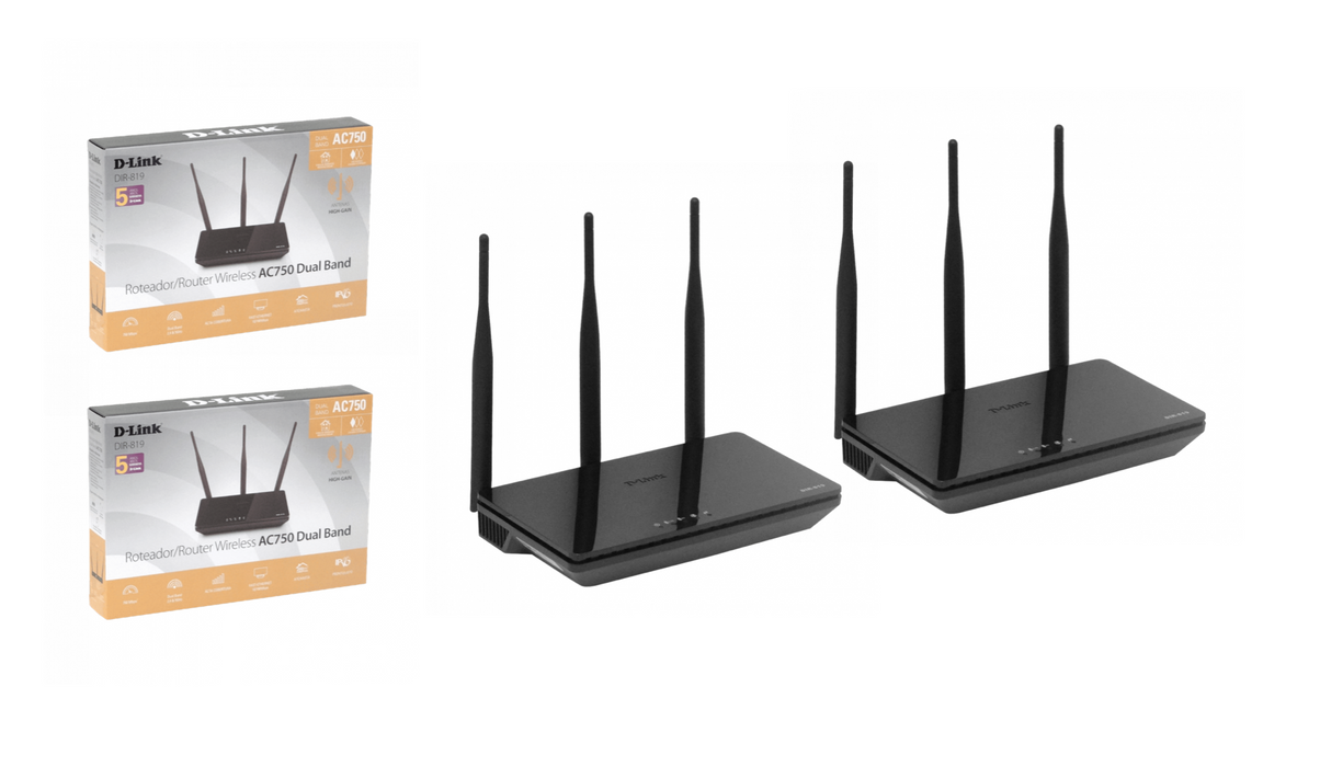 Router WiFi D-LINK AC750 Dual Band Clickbox