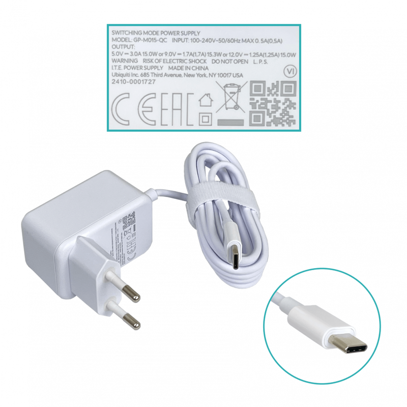 Ubiquiti 1-2500 4-1000 Ids/ips Sd-wan Inc-5v Usb-c Bte Unifi