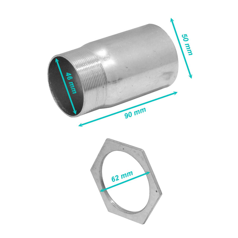 50mm Conduit Metal Threaded Outlet Clickbox