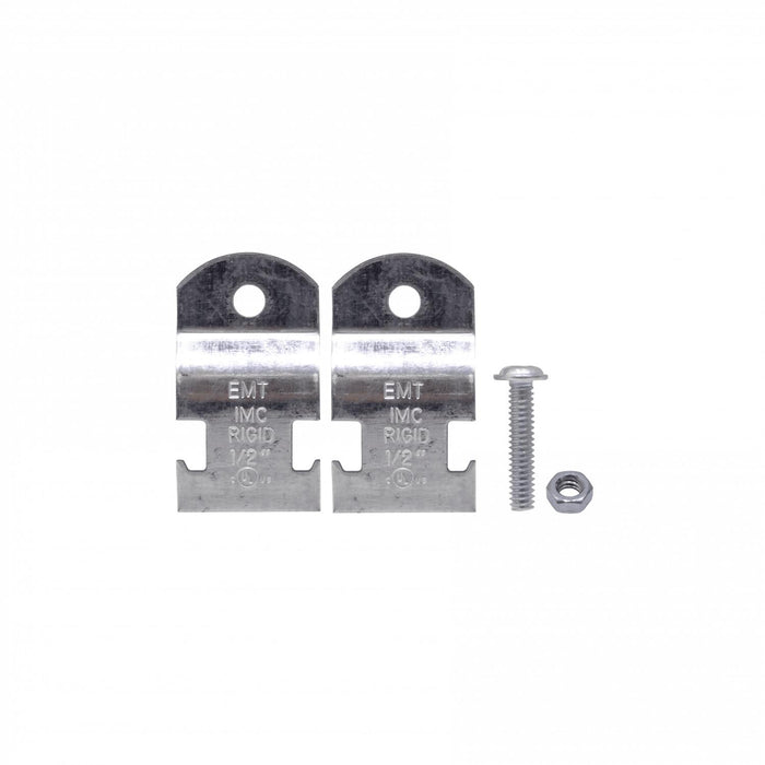 Abrazadera 1/2" para fijación a perfil Strut, Clickbox