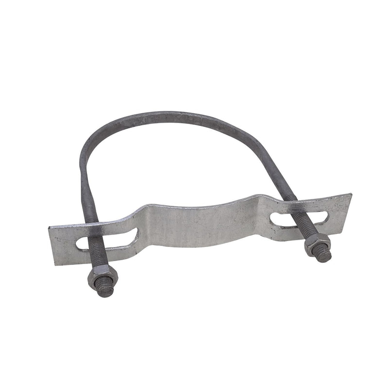 Abrazadera 118-162mm Galvanizada para Poste Clickbox