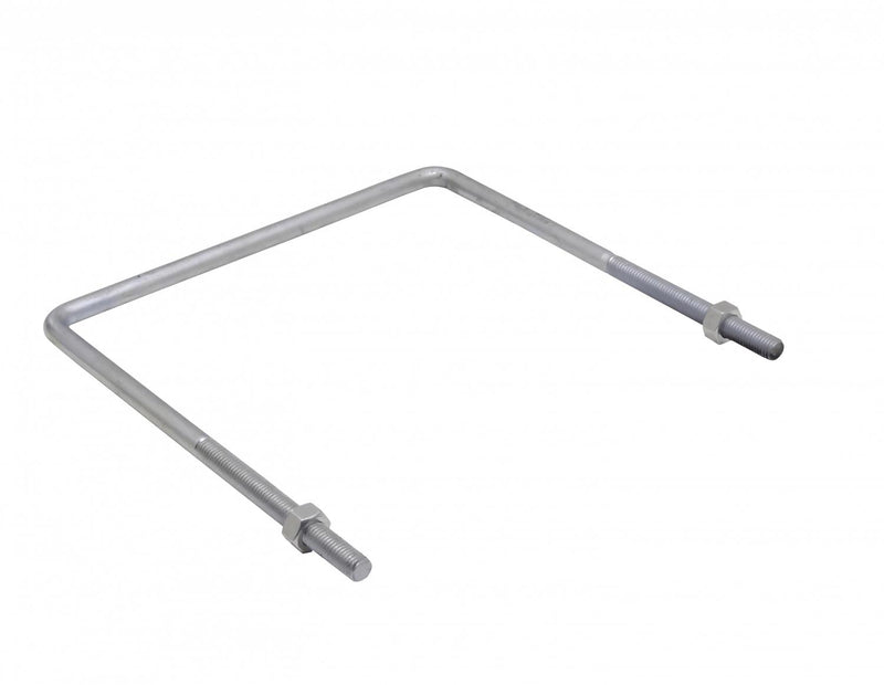 Abrazadera AT para poste con tuercas de Clickbox