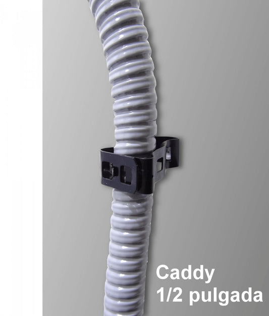 Abrazadera CADDY-1234 para tubos de 1/2 a 3/4 Clickbox